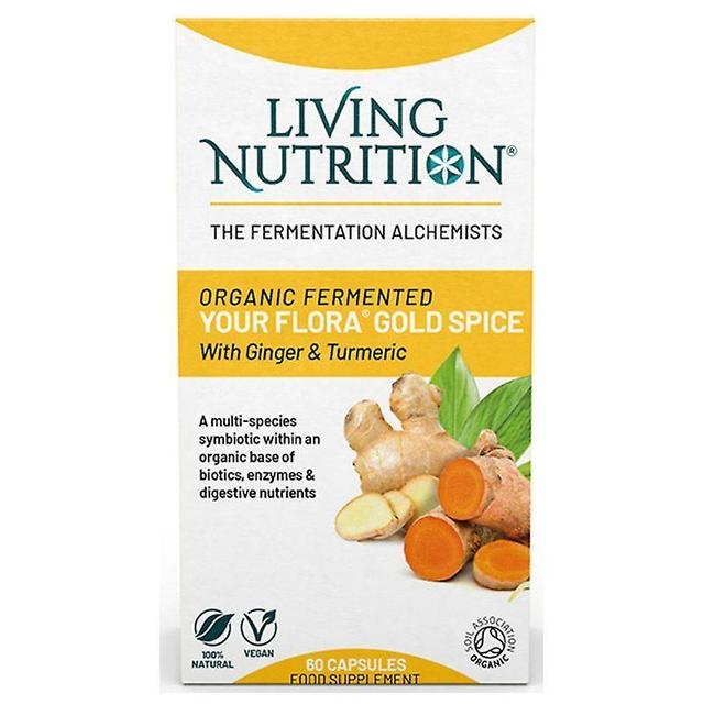 Living Nutrition Your Flora Gold Spice Caps 60 (LN2009) on Productcaster.