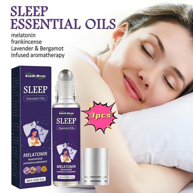 South Moon sleep roller ball essential oil helps sleep quickly, relieves anxiety, massages plant essential oils Vitamins & Supplementss1PCS) 3PCS on Productcaster.