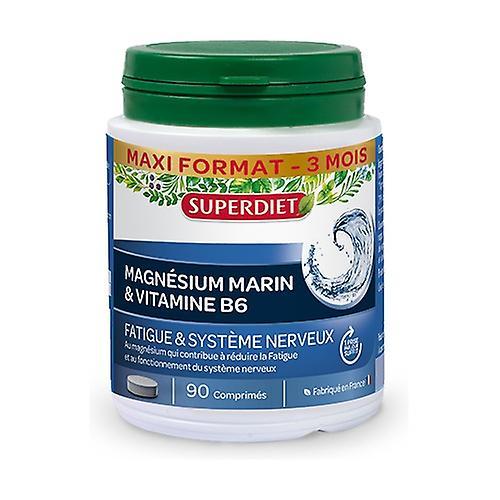 Super Diet Marine magnesium + vitamin b6 90 tablets on Productcaster.