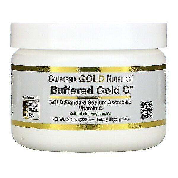 California Gold Nutrition, Buffered Gold C, Non-Acidic Vitamin C Powder, Sodium Ascorbate, 8.40 oz ( on Productcaster.