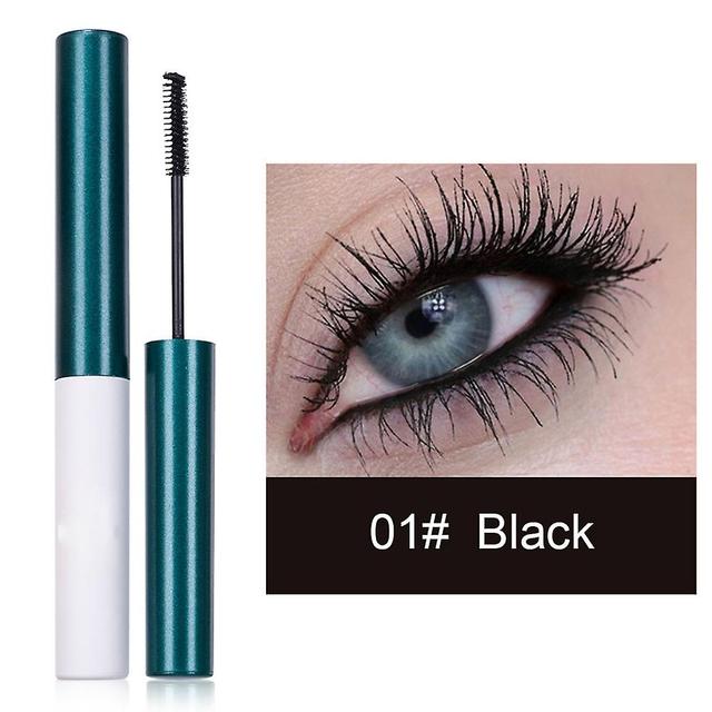 Fine Brush Mascara With Black/purple/green/blue Waterproof Smudge-proof Eyelash Cream For Party Daily Work 1 on Productcaster.