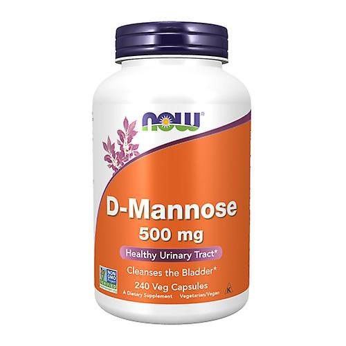 Now Foods D-Mannose, 500 mg, 240 Caps (Pack van 6) on Productcaster.