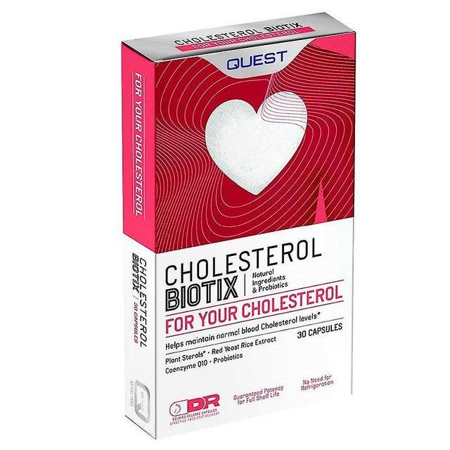 Quest Vitamins Quest vitaminer Cholesterolbiotix mössor 30 (601432) on Productcaster.