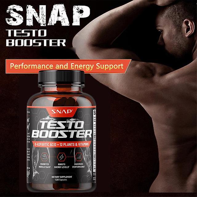 Vorallme Testo Booster doplnok výživy mäkký gél, zvyšuje hladinu energie, zvyšuje vytrvalosť, budovanie svalov 60Počet A Bottle on Productcaster.