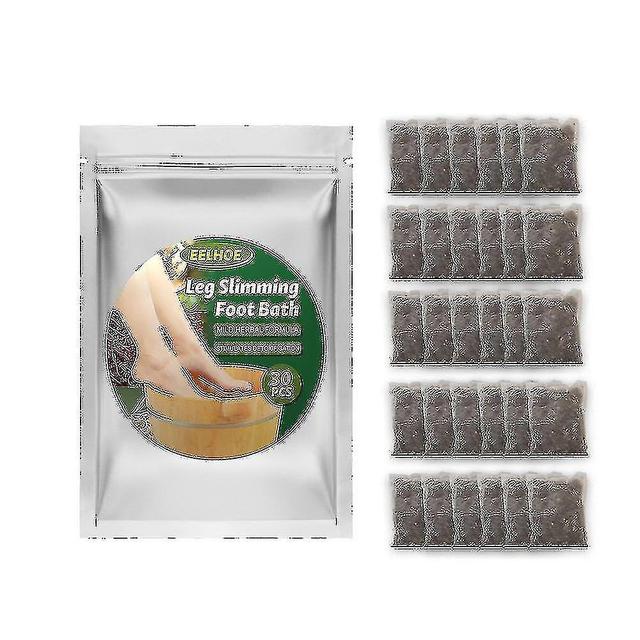 Grace Wormwood Foot Bath Pack Ginger Foot Soak Pills To Repel Cold Foot Care Gel Relief Pain And Clear 30pcs on Productcaster.