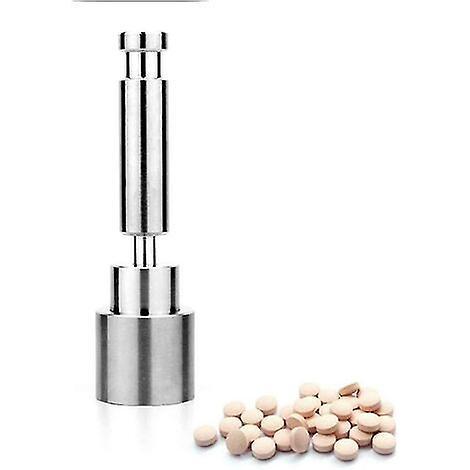 Asygv 10mm Hand Tablet Press Machine, Pill Press Machine Pill Making Tool Sugar Slice Making Device For Home, 6mm on Productcaster.