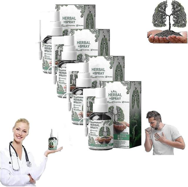 2023 Respinature Herbal Lung Cleanse Mist-powerful Lung Support, Herbal Care Essence,30ml Herbal Spray 3 pcs on Productcaster.