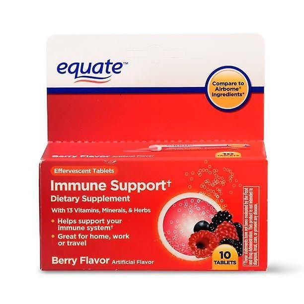 Equate immune support dietary supplement, berry, 10 count on Productcaster.