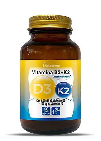 Plameca Vitamin D3 + K2 60 Vegetabiliska kapslar on Productcaster.