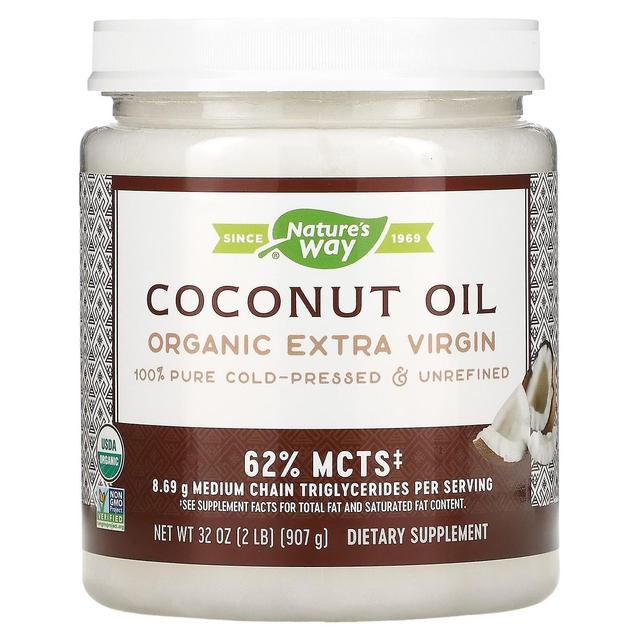 Nature's Way, Organic Coconut Oil, Extra Virgin, 32 oz (907 g) on Productcaster.