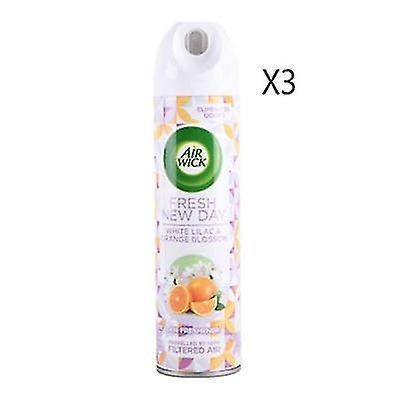 Air Wick Fresh New Day Air Freshener White Lilac And Orange Blossom 8oz / 226g 3 Packs on Productcaster.