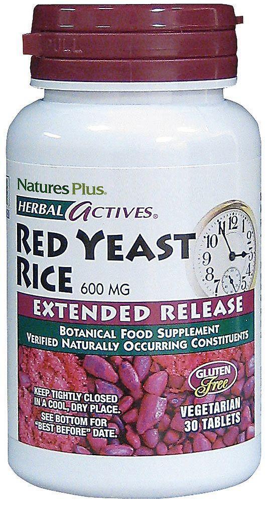 Nature's plus red yeast rice 600mg extended release 30's on Productcaster.