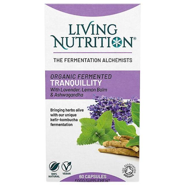 Living Nutrition Organic Fermented Tranquillity Caps 60 (LN2205) on Productcaster.