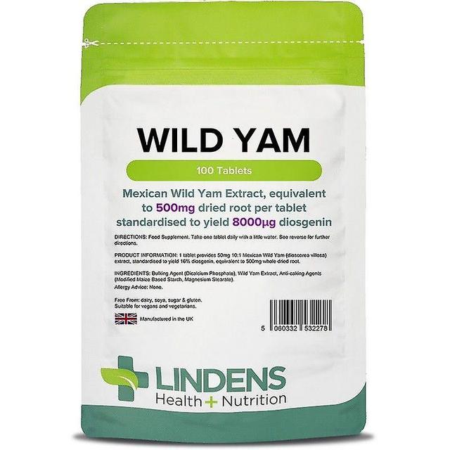 Lindens Wild Yam 500mg tablety 100 (2278) on Productcaster.