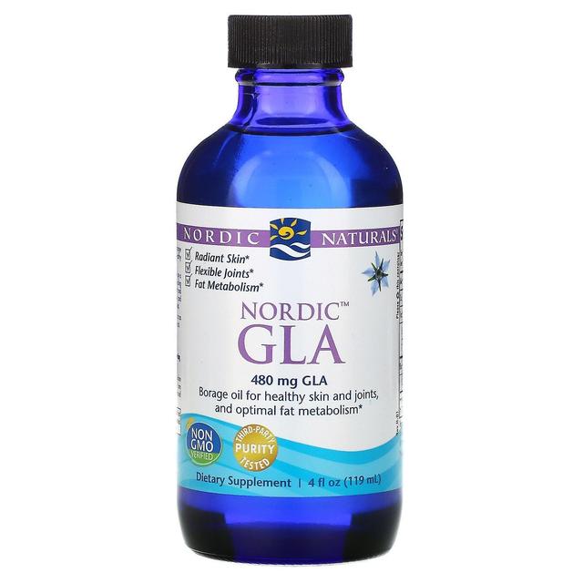 Nordic Naturals Naturales Nórdicos, GLA Nórdico, 4 fl oz (119 ml) on Productcaster.