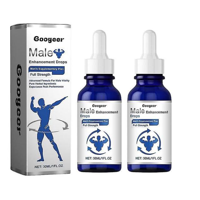 2pcs Male Strength Drops Relieve Anxiety, Relax Body And Mind, Increase Vitality, Body Strengthening Drops 30ml -GSL on Productcaster.