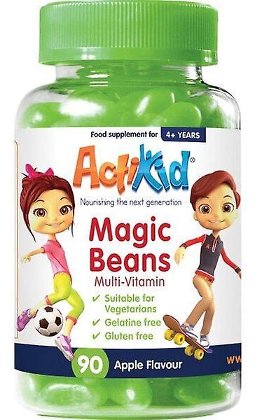 ActiKid Magic Beans Multi-Vitamin 90 gummies Orange on Productcaster.