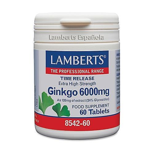 Lamberts Ginkgo Biloba 60 tablets on Productcaster.