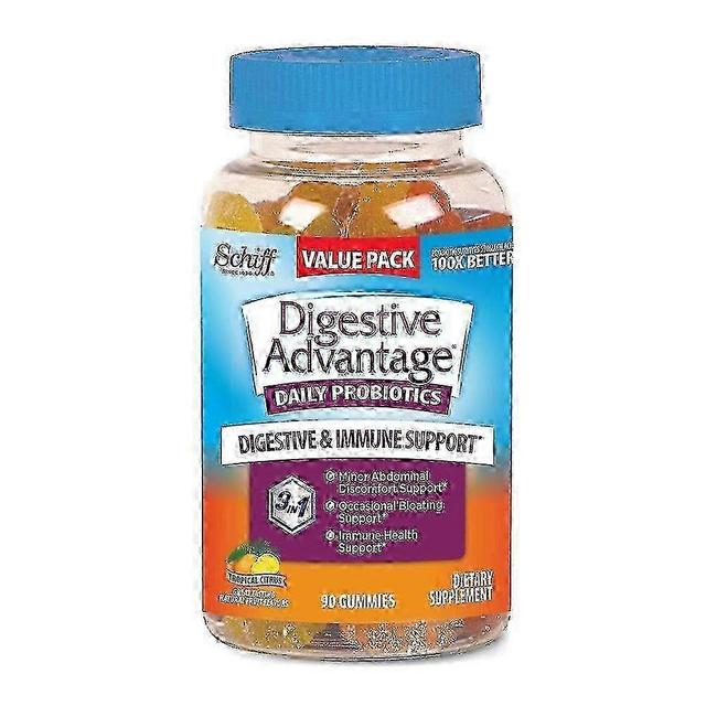 Digestive advantage blend daily probiotic gummies, tropical citrus, 90 ea on Productcaster.