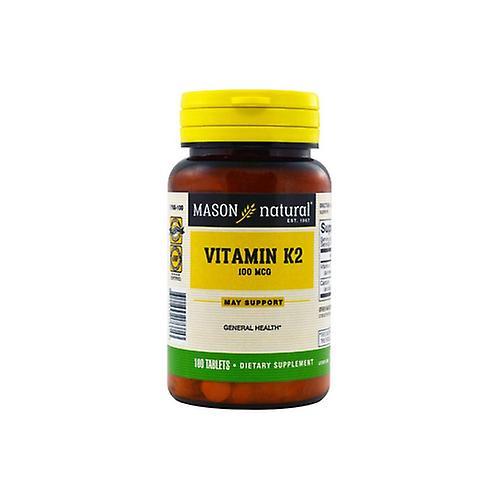 Mason Vitamín K2-MK4, 100 mcg, 100 kariet (balenie po 1) on Productcaster.