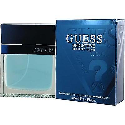 Guess Seductive Homme azul by Guess para hombres 3.4 oz Eau De Toilette vaporizador 3.4oz on Productcaster.