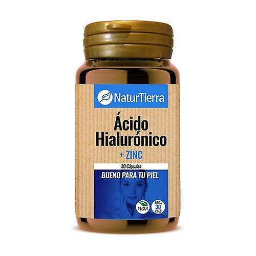 Naturtierra Hyaluronic acid + zinc 30 vegetable capsules on Productcaster.