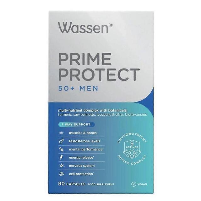 Wassen Prime Protect 50+ Men Capsules 90 on Productcaster.