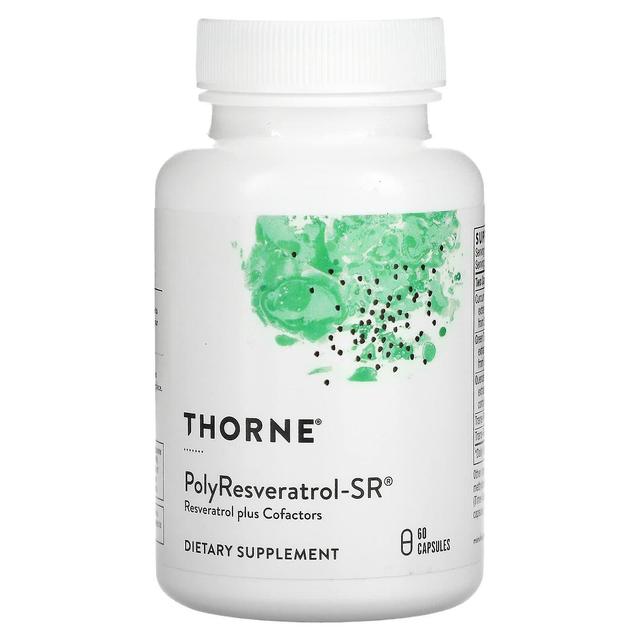 Thorne Research, PolyResveratrol-SR, 60 kapsułek on Productcaster.