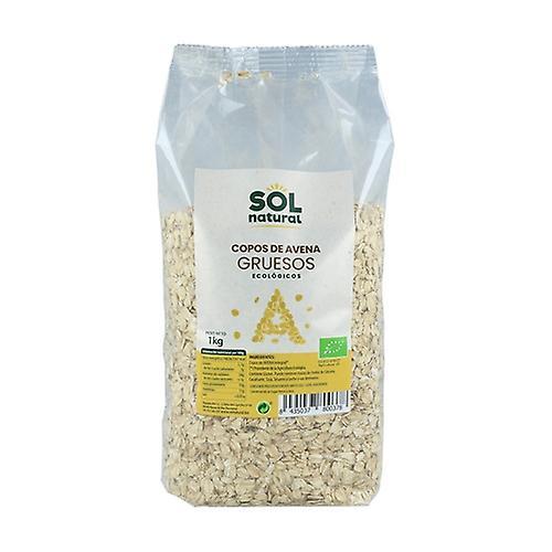 Sol Natural Bio thick wholemeal oat flakes family format 1 kg on Productcaster.