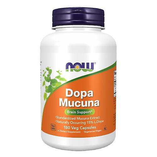 NOW Foods Teraz potraviny Dopa Mucuna, 180 Veg Caps (balenie po 4) on Productcaster.