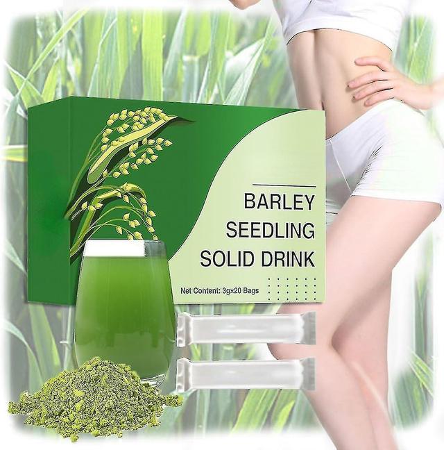 Ofocase Barley Grass Powder 100% Pure & Organic, Barley Grass Powder For Weight, Promote Intestinal Peristalsis Barley Seedling Solid 1pc on Productcaster.