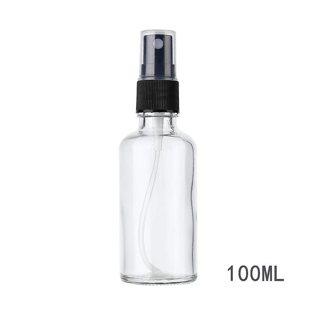 Aihogard 100/50/30ml Refillable Portable Essential Oil Liquid Sprayer Empty Atomizer Makeup Spray Bottle Perfume Glass Atomizer 100ML Clear on Productcaster.