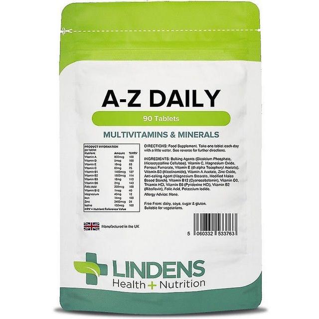 Lindens Multivitaminia A - - Compresse giornaliere 90 (3763) on Productcaster.