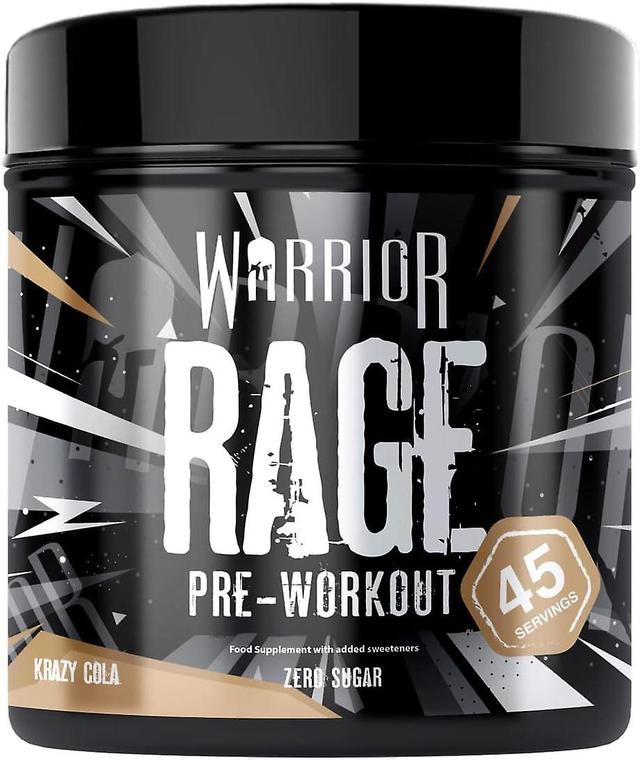 Warrior Rage Protein Shake Muskelaufbau Pre Workout Pulver Krazy Cola 392g on Productcaster.