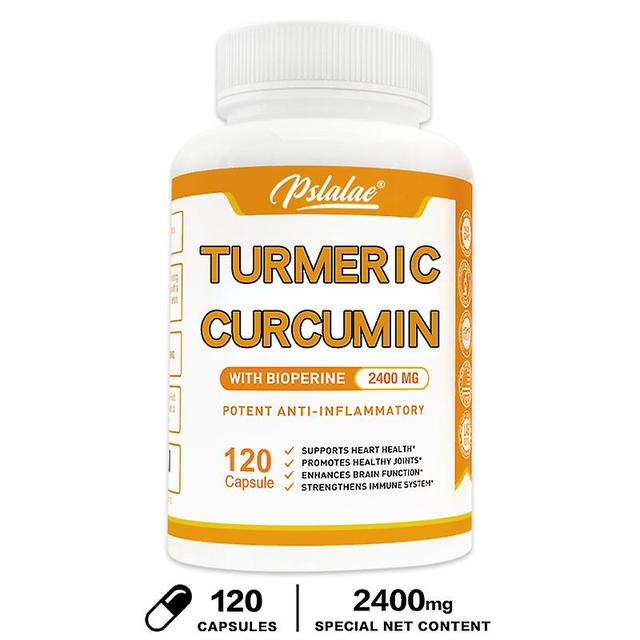 Vorallme Premium Curcumin With Bioperine 2400mg - Maximum Strength & Potency 95% Curcuminoids - Pain Relief & Joint Support 120 Capsules on Productcaster.