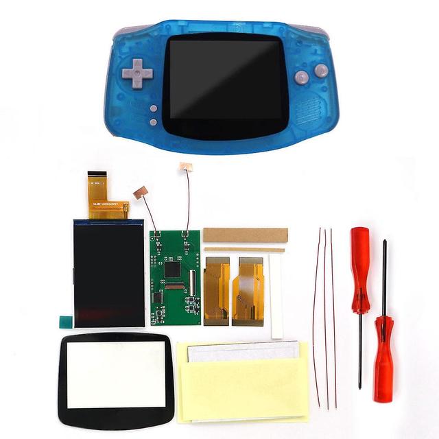 Game Console Accessories Nem installation V5 Drop In Gba 3,0 \ Light clear blue on Productcaster.