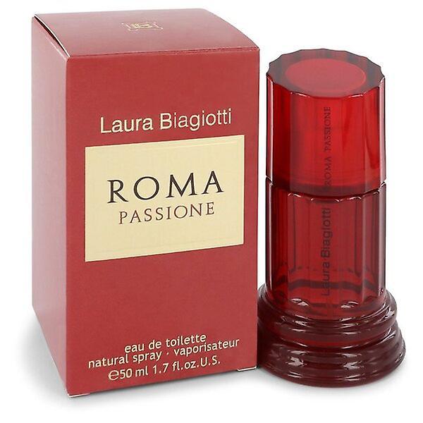 Laura Biagiotti Roma Passione Eau De Toilette Spray 1.7 Oz For Women Black on Productcaster.