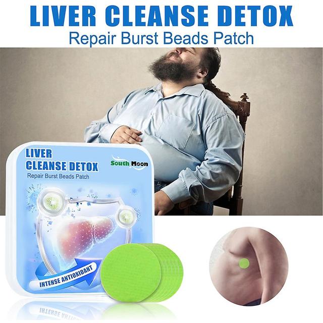 Liver Detox Patch Cleanse Liver Lung Repair Prevent Fatty Liver Disease Dry Eyes Fatigue Relief Soothing Liver Health Plaster 36pcs on Productcaster.