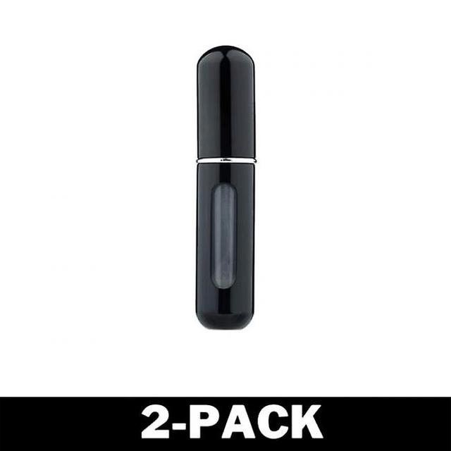 Refill Small perfume bottle Refillable - Black 2-pack on Productcaster.