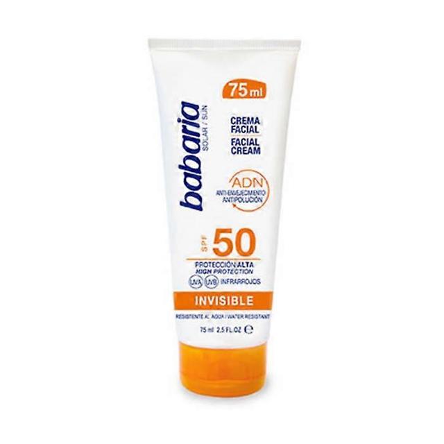 Proteger e nutrir: babaria creme facial com spf50 invisível (75ml) on Productcaster.