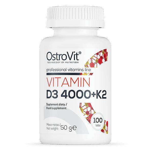 Vitamine D3 4000 + k2 100tablets ostrovit. on Productcaster.