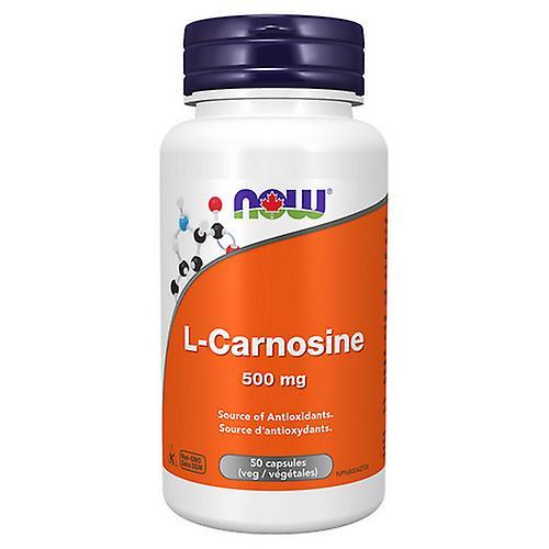 Now! L-Carnosine,500 Mg,50 Veg Capsules by Now on Productcaster.