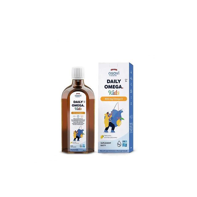 Dietary supplements Osavi Daily Omega Kids 800 Mg Smak Cytrynowy (250 ml) 8401 on Productcaster.