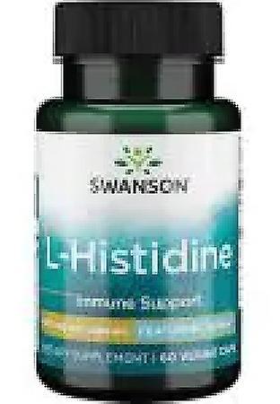 Swanson Ajipure L-Histidine 500 mg 60 Capsules 87614024790 on Productcaster.