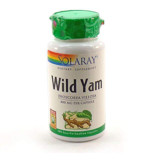 Solaray wild yam 100 capsules on Productcaster.