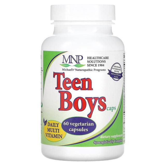 Michael's Naturopathic, Teen Boys Caps, Daily Multi Vitamin, 60 Vegetarian Capsules on Productcaster.