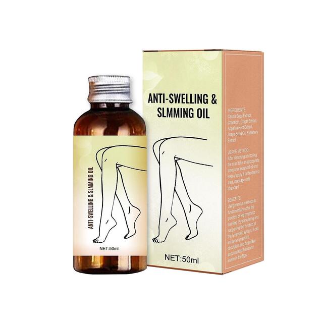 Lonfdy Body Slimming Oil Relieves Leg Swelling Shapes And Tightens Body Fat Thigh 1pcs on Productcaster.