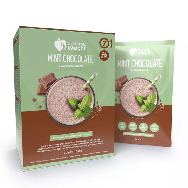 Shake That Weight Meal shake with Mint Chocolate flavor (box of 7 Servings) on Productcaster.