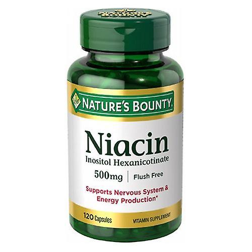 Natures Bounty Nature's Bounty Niacin Flush Free,500 mg,24 x 120 Caps (balenie 1) on Productcaster.